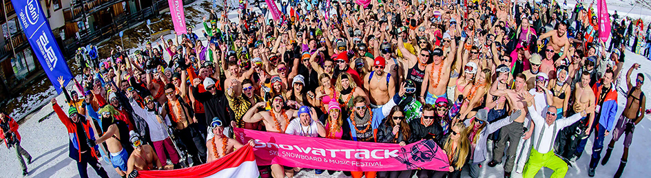 les orres Snow attack festival ski competition